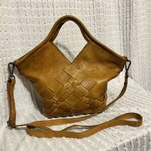 Latico Casey Leather Crossbody Handbag